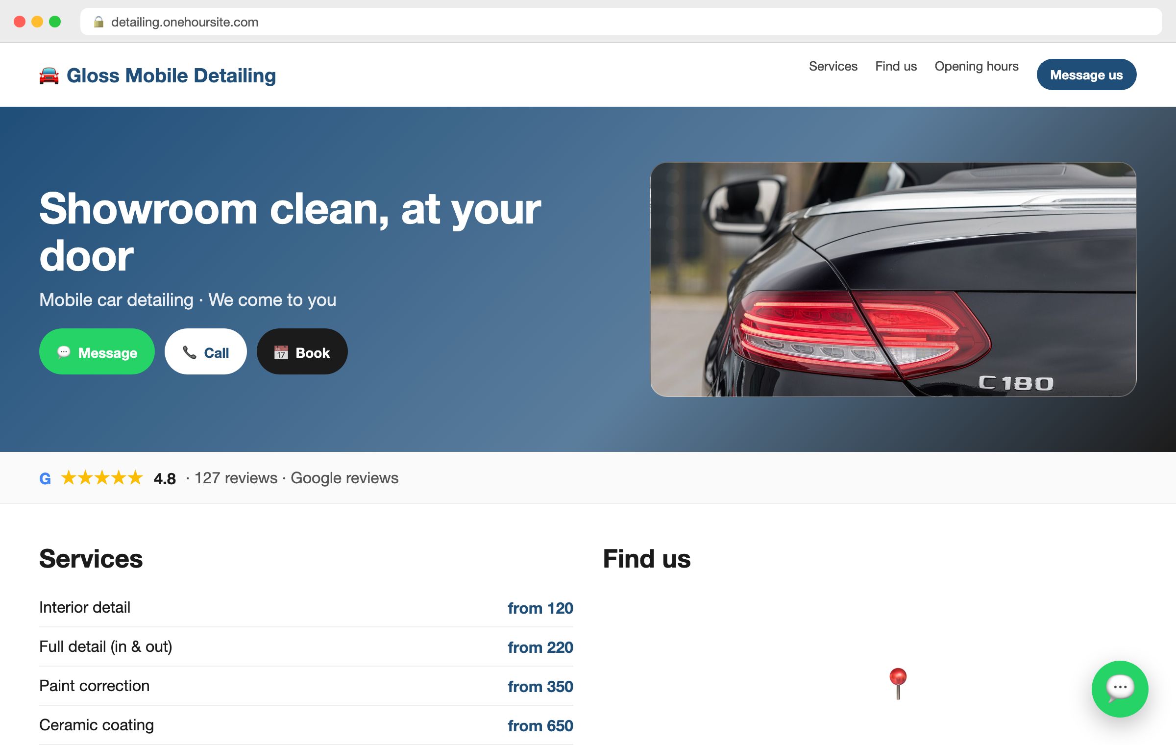 Car detailing